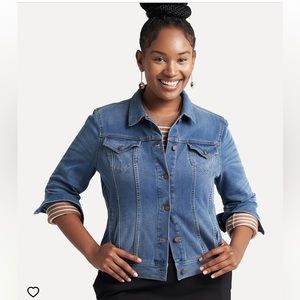Betabrand - Size XXL - Yoga Denim Jacket